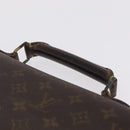 LOUIS VUITTON Monogram Business Bag Leather 4 Set LV Auth bs37527-16