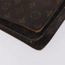 LOUIS VUITTON Monogram Business Bag Leather 4 Set LV Auth bs37527-18