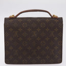 LOUIS VUITTON Monogram Business Bag Leather 4 Set LV Auth bs37527-22