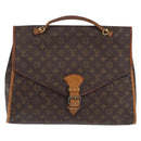 LOUIS VUITTON Monogram Business Bag Leather 4 Set LV Auth bs37527-2