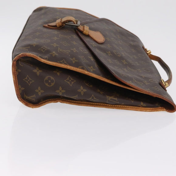 LOUIS VUITTON Monogram Business Bag Leather 4 Set LV Auth bs37527