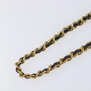 CHANEL Necklace Metal Gold Tone CC Auth bs37528-10