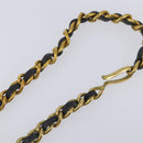 CHANEL Necklace Metal Gold Tone CC Auth bs37528-14