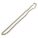 CHANEL Necklace Metal Gold Tone CC Auth bs37528-2