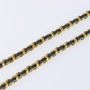 CHANEL Necklace Metal Gold Tone CC Auth bs37528-4