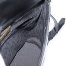 Saint Laurent Shoulder Bag Leather Black Gold Auth bs37531-16