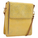 LOUIS VUITTON Monogram Vernis Motto Accessory Pouch Gris M91030 LV Auth bs37532-1