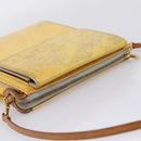 LOUIS VUITTON Monogram Vernis Motto Accessory Pouch Gris M91030 LV Auth bs37532-6