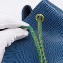 LOUIS VUITTON Epi Noe Shoulder Bag Bicolor Green Blue M44044 LV Auth bs37535-14