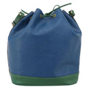 LOUIS VUITTON Epi Noe Shoulder Bag Bicolor Green Blue M44044 LV Auth bs37535-3