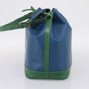 LOUIS VUITTON Epi Noe Shoulder Bag Bicolor Green Blue M44044 LV Auth bs37535-5