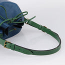 LOUIS VUITTON Epi Noe Shoulder Bag Bicolor Green Blue M44044 LV Auth bs37535-7