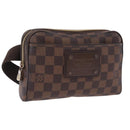 LOUIS VUITTON Damier Ebene Bum Bag Brooklyn Waist bag N41101 LV Auth bs37537-1