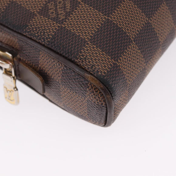 LOUIS VUITTON Damier Ebene Bum Bag Brooklyn Waist bag N41101 LV Auth bs37537