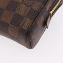 LOUIS VUITTON Damier Ebene Bum Bag Brooklyn Waist bag N41101 LV Auth bs37537-14