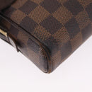 LOUIS VUITTON Damier Ebene Bum Bag Brooklyn Waist bag N41101 LV Auth bs37537-15