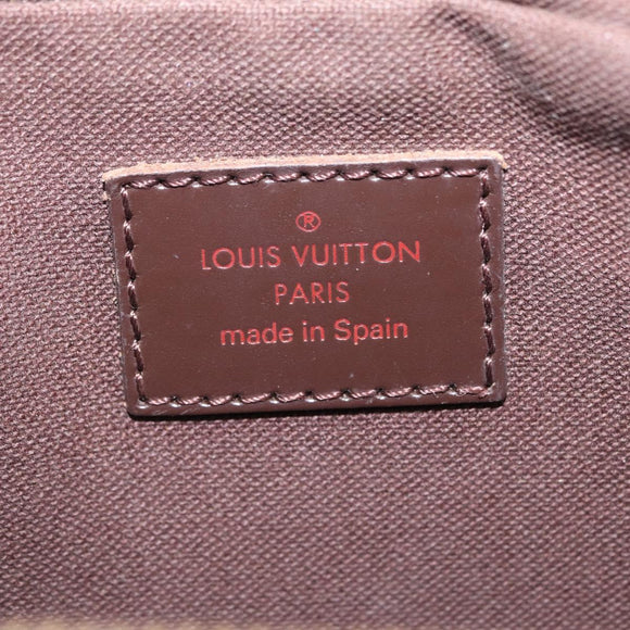 LOUIS VUITTON Damier Ebene Bum Bag Brooklyn Waist bag N41101 LV Auth bs37537