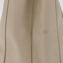 PRADA Hand Bag Saffiano Beige Gold Auth bs37538-9