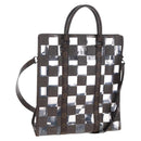 LOUIS VUITTON Monogram Chess Sac Plat Hand Bag 2way M20866 LV Auth bs37539A-1