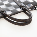 LOUIS VUITTON Monogram Chess Sac Plat Hand Bag 2way M20866 LV Auth bs37539A-12