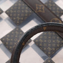 LOUIS VUITTON Monogram Chess Sac Plat Hand Bag 2way M20866 LV Auth bs37539A-14