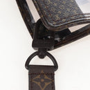 LOUIS VUITTON Monogram Chess Sac Plat Hand Bag 2way M20866 LV Auth bs37539A-19