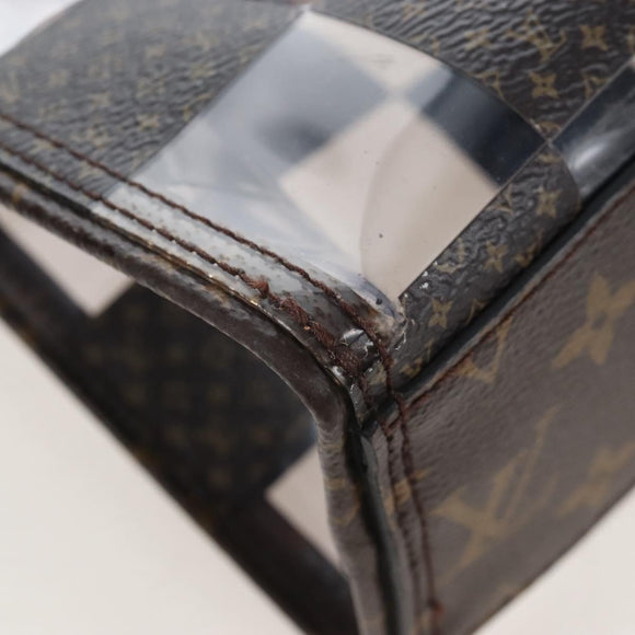 LOUIS VUITTON Monogram Chess Sac Plat Hand Bag 2way M20866 LV Auth bs37539A
