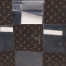 LOUIS VUITTON Monogram Chess Sac Plat Hand Bag 2way M20866 LV Auth bs37539A-3