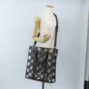 LOUIS VUITTON Monogram Chess Sac Plat Hand Bag 2way M20866 LV Auth bs37539A-34