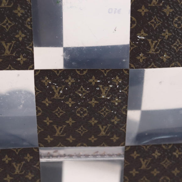 LOUIS VUITTON Monogram Chess Sac Plat Hand Bag 2way M20866 LV Auth bs37539A