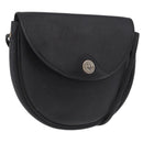 Christian Dior Honeycomb Shoulder Bag PVC Black Gold Auth bs37542-1