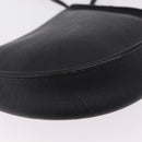 Christian Dior Honeycomb Shoulder Bag PVC Black Gold Auth bs37542-14