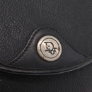 Christian Dior Honeycomb Shoulder Bag PVC Black Gold Auth bs37542-16