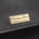 Christian Dior Honeycomb Shoulder Bag PVC Black Gold Auth bs37542-20