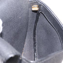 Christian Dior Honeycomb Shoulder Bag PVC Black Gold Auth bs37542-22