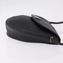 Christian Dior Honeycomb Shoulder Bag PVC Black Gold Auth bs37542-4