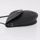 Christian Dior Honeycomb Shoulder Bag PVC Black Gold Auth bs37542-6
