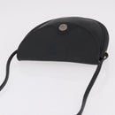 Christian Dior Honeycomb Shoulder Bag PVC Black Gold Auth bs37542-7