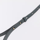 Chloe Fay Shoulder Bag Leather Suede Gray Gold Auth bs37545-11