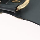 Chloe Fay Shoulder Bag Leather Suede Gray Gold Auth bs37545-21