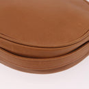 MCM Shoulder Bag Leather Beige Gold Auth bs37546-20