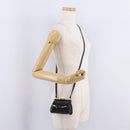 GUCCI Shoulder Bag Patent leather Green Gold Auth bs37548-20