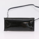 GUCCI Shoulder Bag Patent leather Green Gold Auth bs37548-9