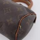 LOUIS VUITTON Monogram Mini Speedy Hand Bag M41534 LV Auth bs37553-15