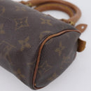 LOUIS VUITTON Monogram Mini Speedy Hand Bag M41534 LV Auth bs37553-17