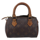 LOUIS VUITTON Monogram Mini Speedy Hand Bag M41534 LV Auth bs37553-13