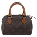 LOUIS VUITTON Monogram Mini Speedy Hand Bag M41534 LV Auth bs37553-2