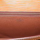 LOUIS VUITTON Epi Serie Dragonne Hand Bag Brown M52618 LV Auth bs37554-19