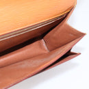 LOUIS VUITTON Epi Serie Dragonne Hand Bag Brown M52618 LV Auth bs37554-20