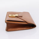LOUIS VUITTON Epi Serie Dragonne Hand Bag Brown M52618 LV Auth bs37554-4